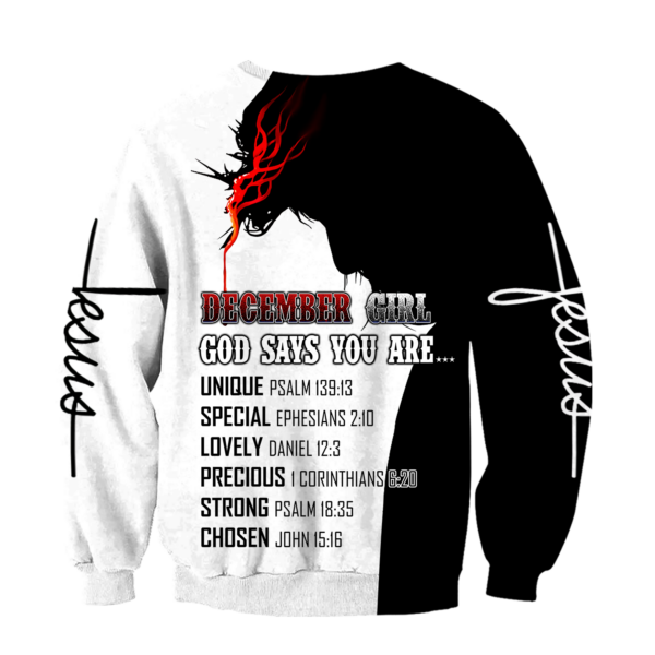 Christian Clothes : "December Girl God Say You Are.." - Image 8