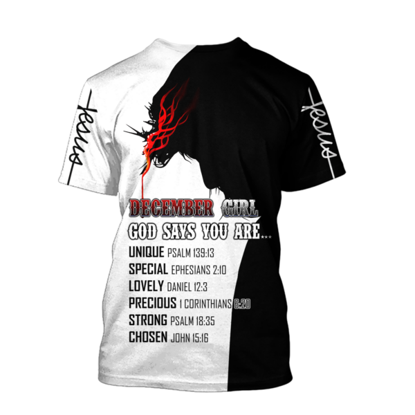 Christian Clothes : "December Girl God Say You Are.." - Image 6