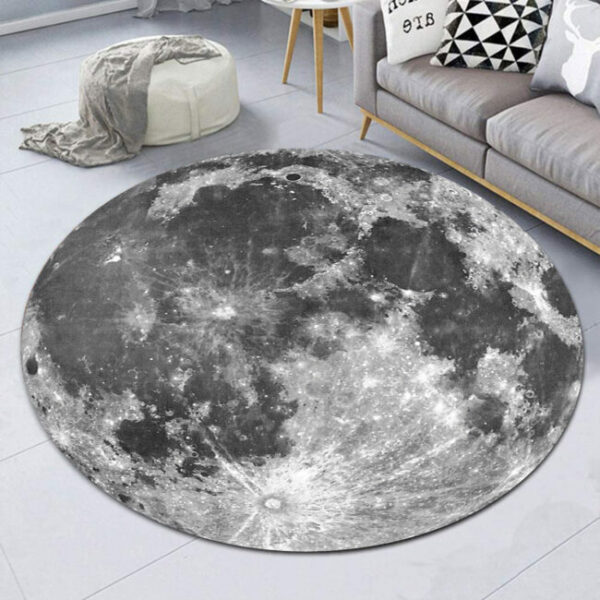 The Moon Round Carpet Rug - Round Rugs RG709 - Image 2