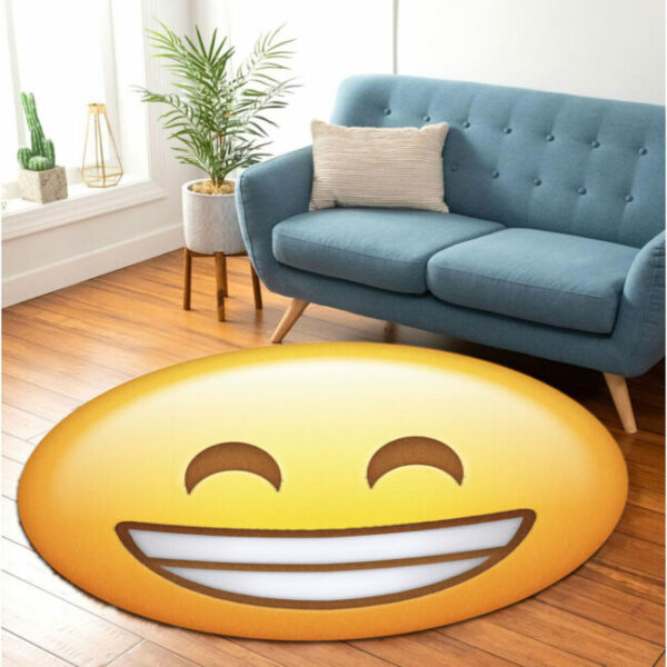 Funny Icon Carpet Rug - Round Rugs RG721 - Image 4