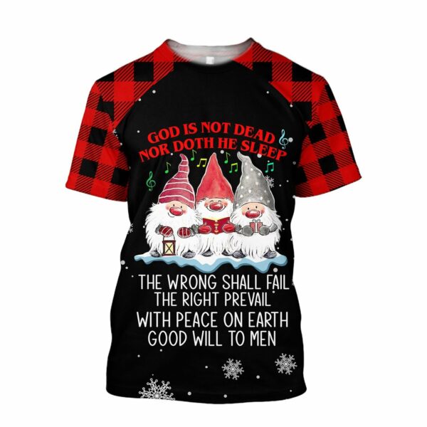 Christian Clothes:"Premium Christian Jesus Catholic 3D Printed Unisex Shirts NTN101921" - Image 6