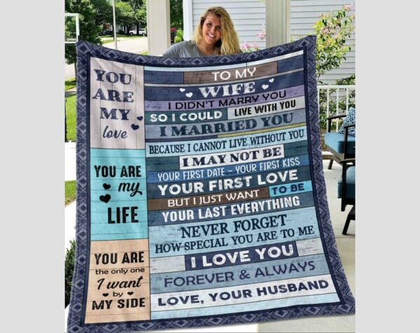 A Letter To My Wife Blanket BS1150