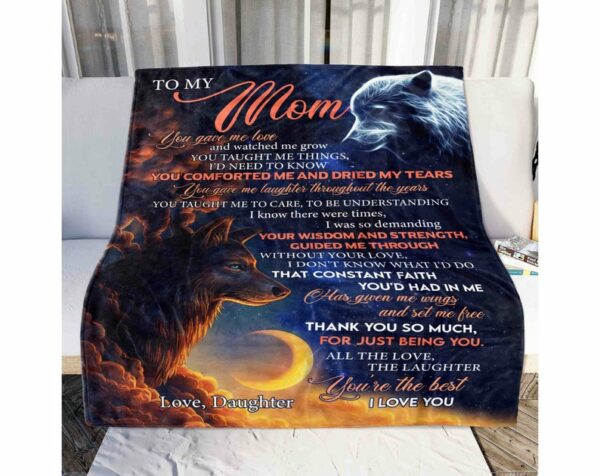 A Letter To My Mom Blanket BS1154