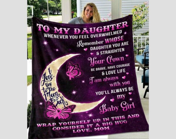 A Letter To My Daughter Blanket BS1167