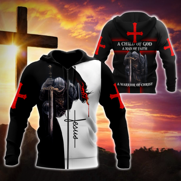 Christian Clothes : " A Child Of God - A Man Of Faith " - Image 3