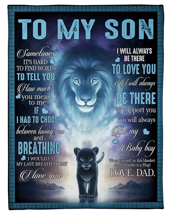 A Letter To My Son Blanket BS283