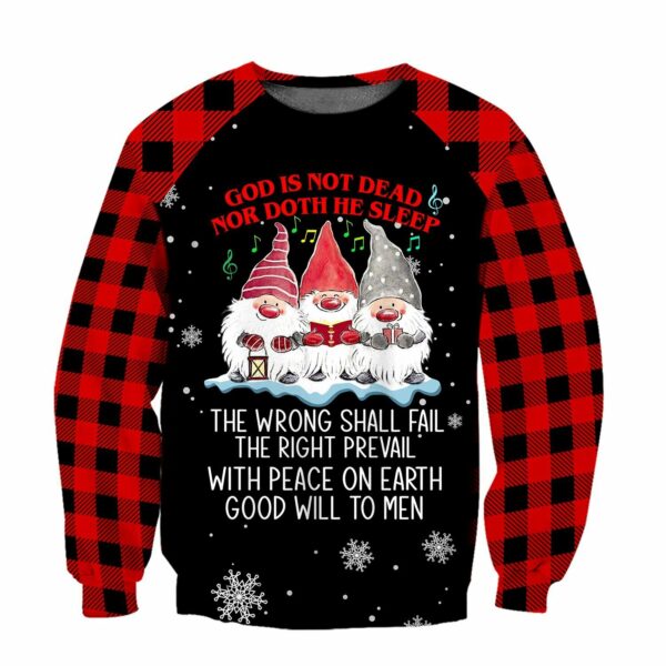 Christian Clothes:"Premium Christian Jesus Catholic 3D Printed Unisex Shirts NTN101921" - Image 5